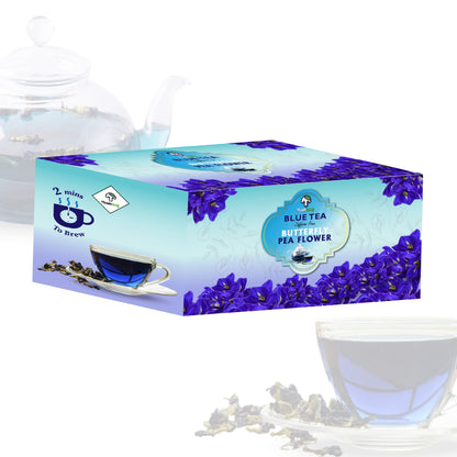 Mushleaf Blue Tea Bags ( 30 Pieces )