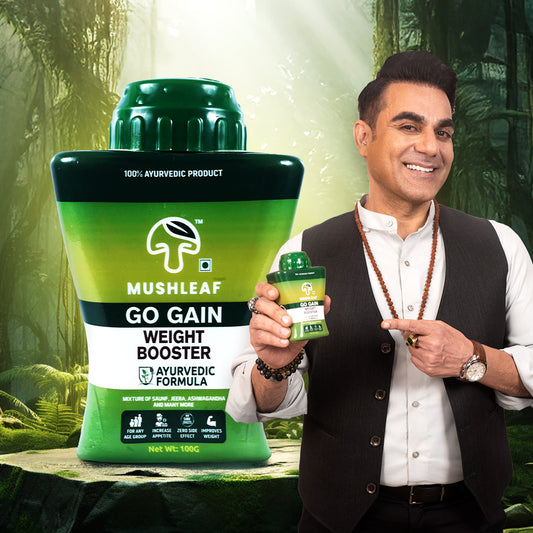 Mushleaf Go Gain Weight Booster ( 100 Grams )